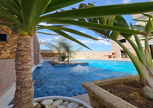 VILLA S+3 AVEC PISCINE & JACUZZI - Bien immobilier à {"id":16,"country_id":219,"name":"NABEUL","slug":"nabeul"} - Image 4 - Société Immobilière Haoueria - Agence Immobilière Société Immobilière Haoueria